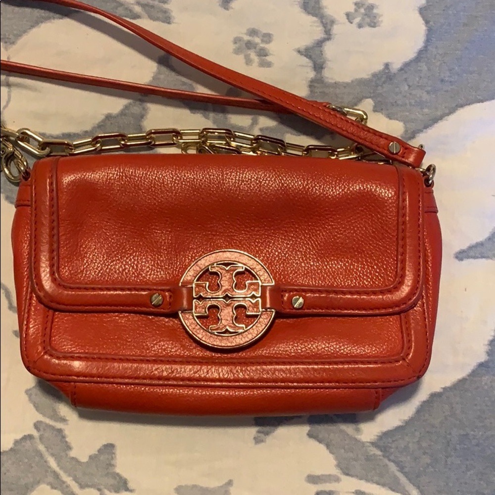Tory Burch crossbody bag in coral